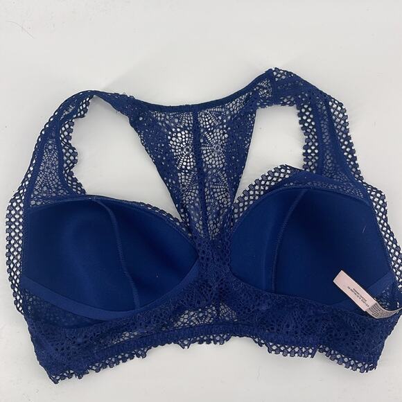 Victoria’s Secret lace lined racerback bralette bundle (2)  sz M - Picture 4 of 7